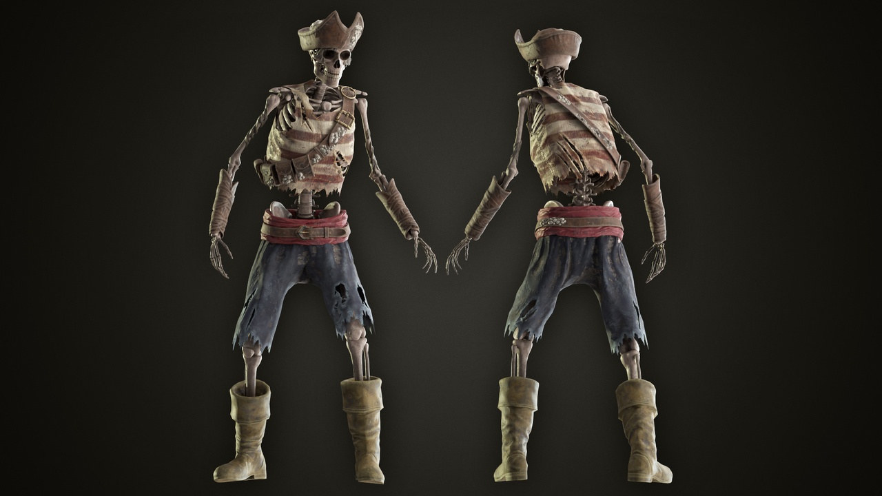 Media 1 for listing Skelton Pirate 3