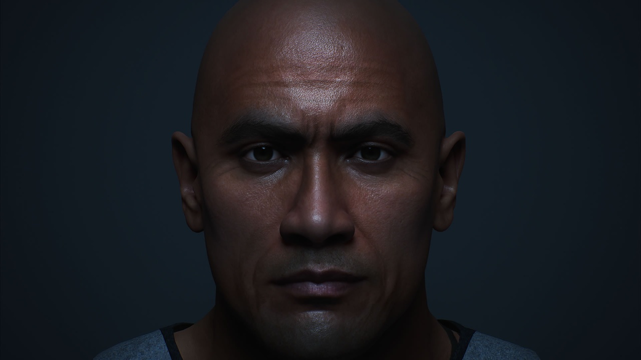 Media 1 for listing Dwayne Johnson | Metahuman