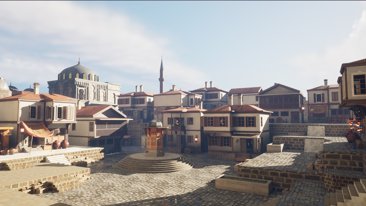 Media 1 for listing Ottoman Middle East Oriental Historical House Pack with Interiors
