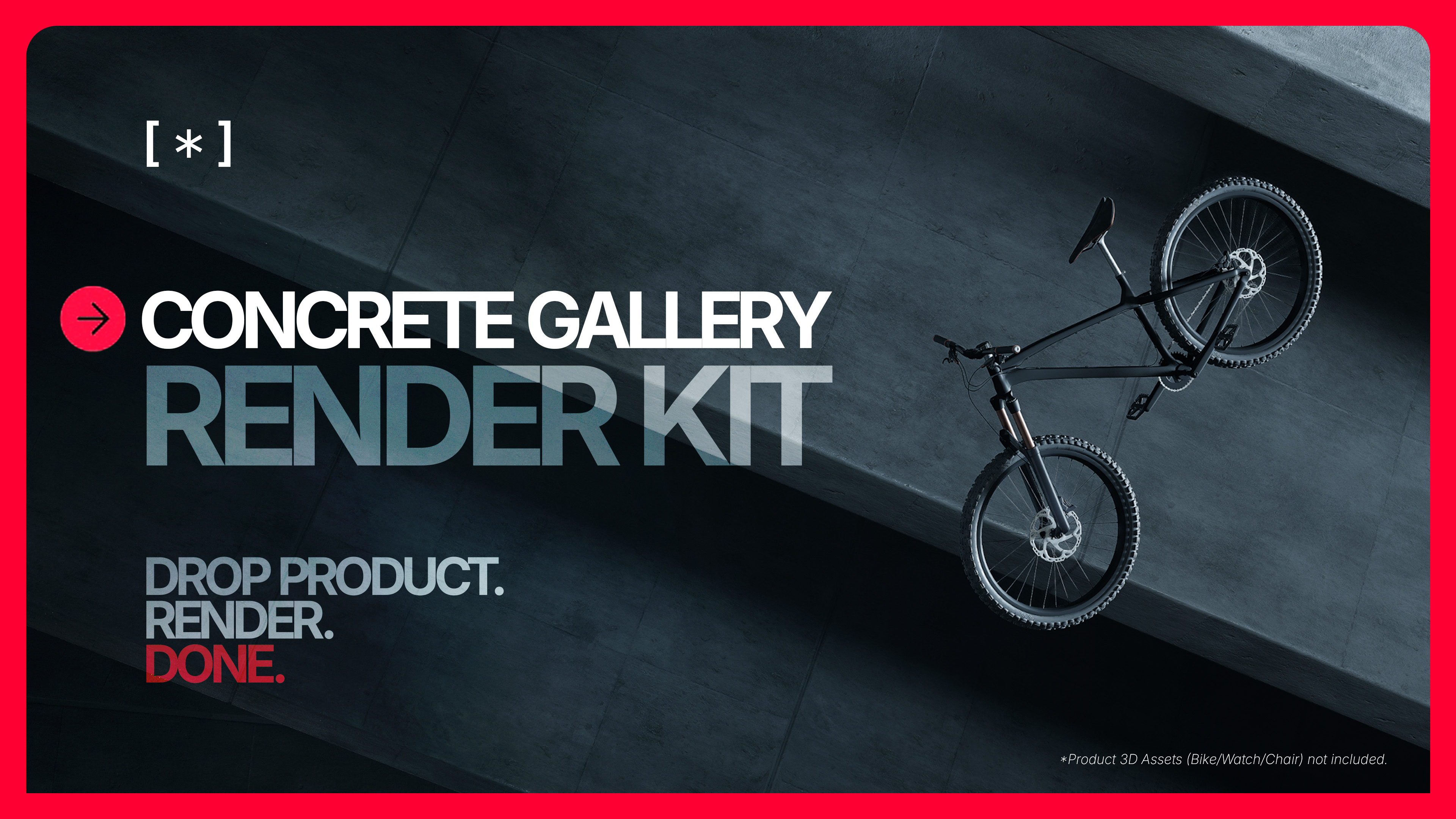 NIUE Render Kit - Concrete Gallery | Fab