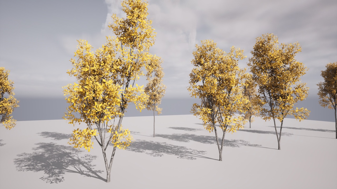 HighPoly Trees Pack 1 | Fab