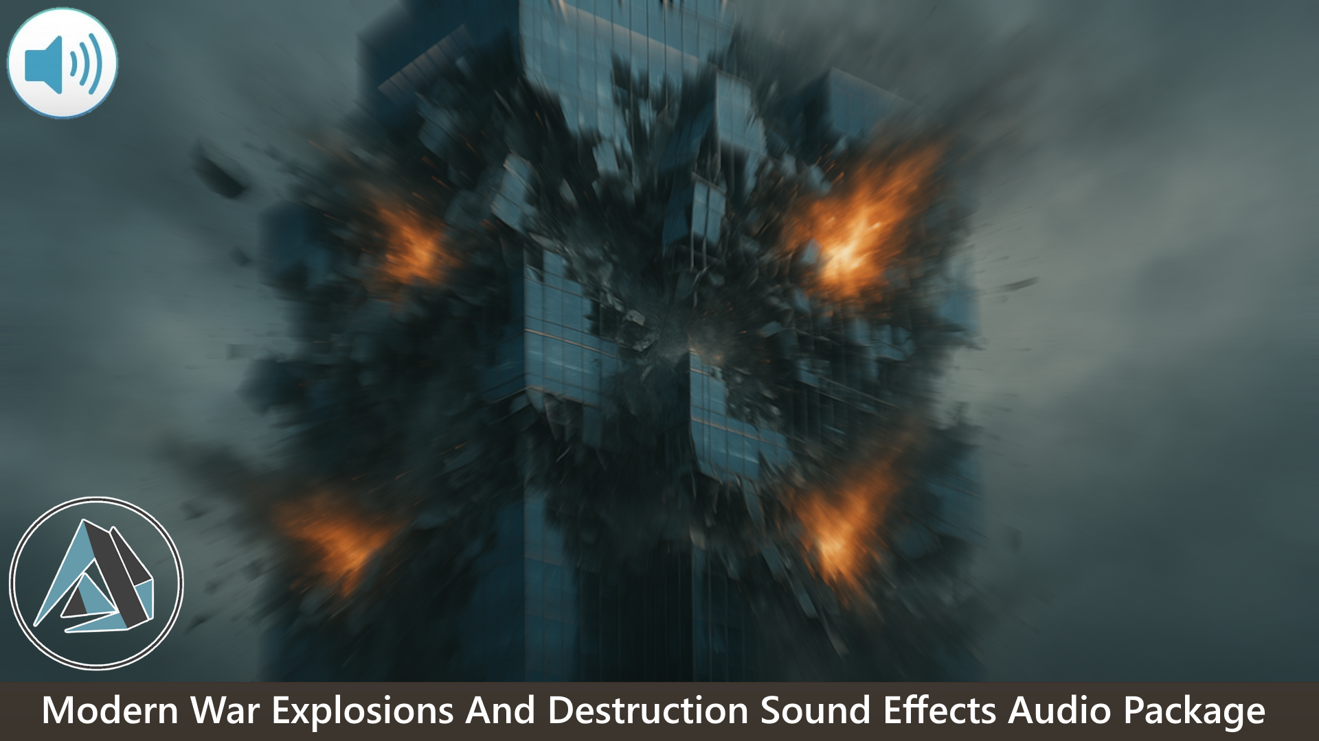 Modern War Explosions And Destruction Sound Effects Audio Package | Fab