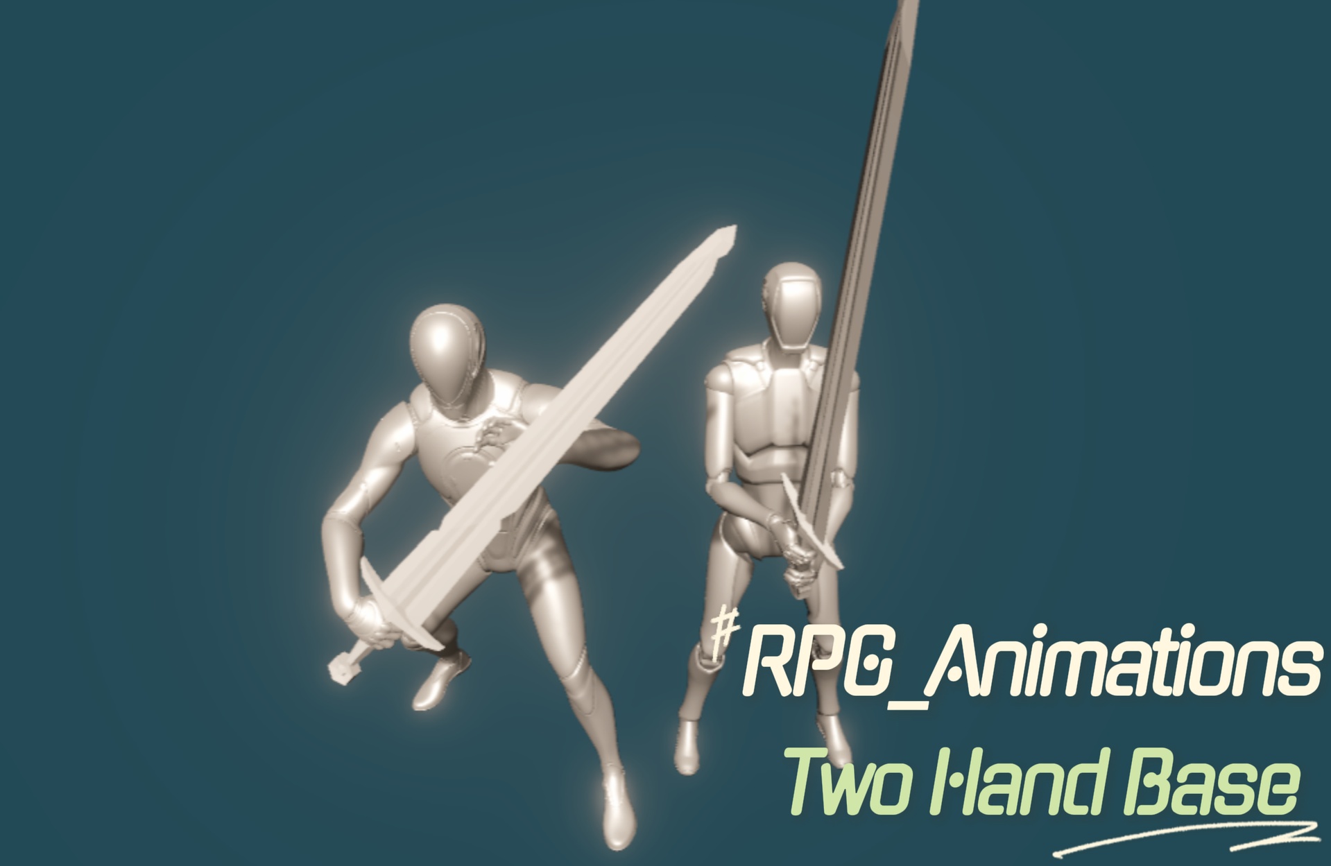 Media 1 for listing RPG Animations - Two Hand Base