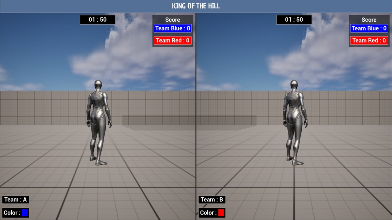 Media 1 for listing King of the Hill Game Mode β Multiplayer Game System