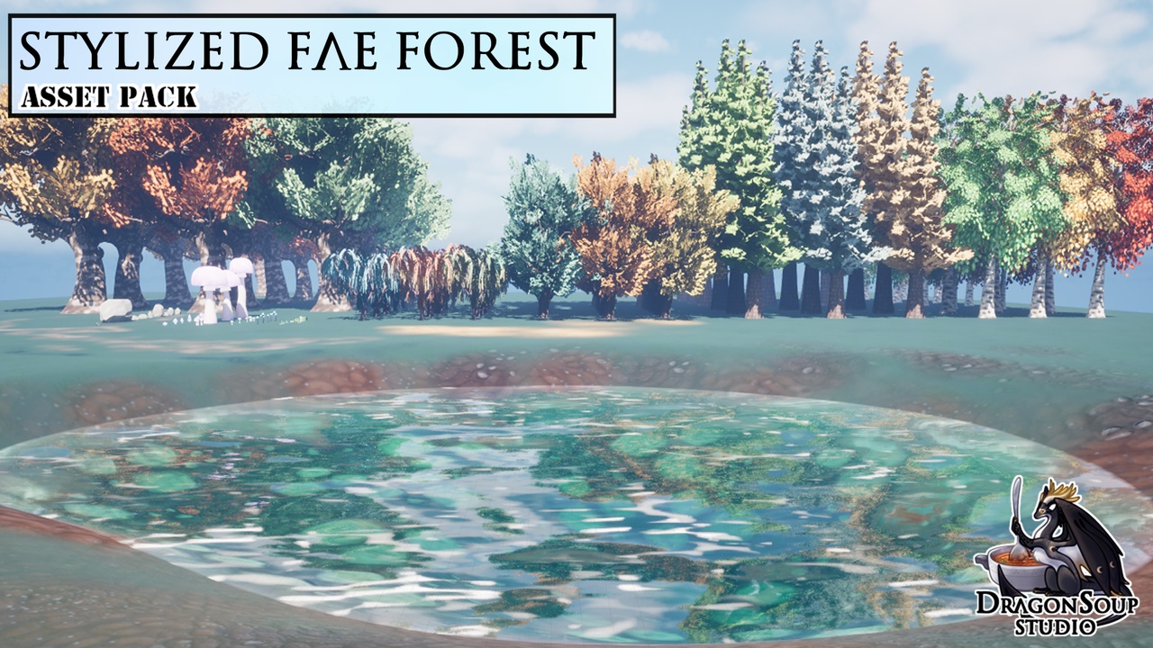 Media 1 for listing Stylized Fae Forest