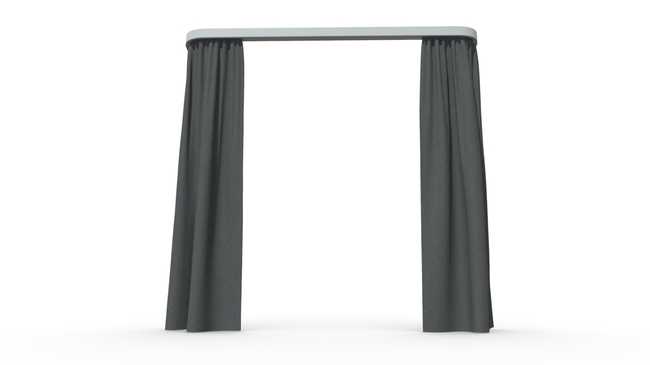 Grey Curtains 제품 등록을 위한 미디어 1개