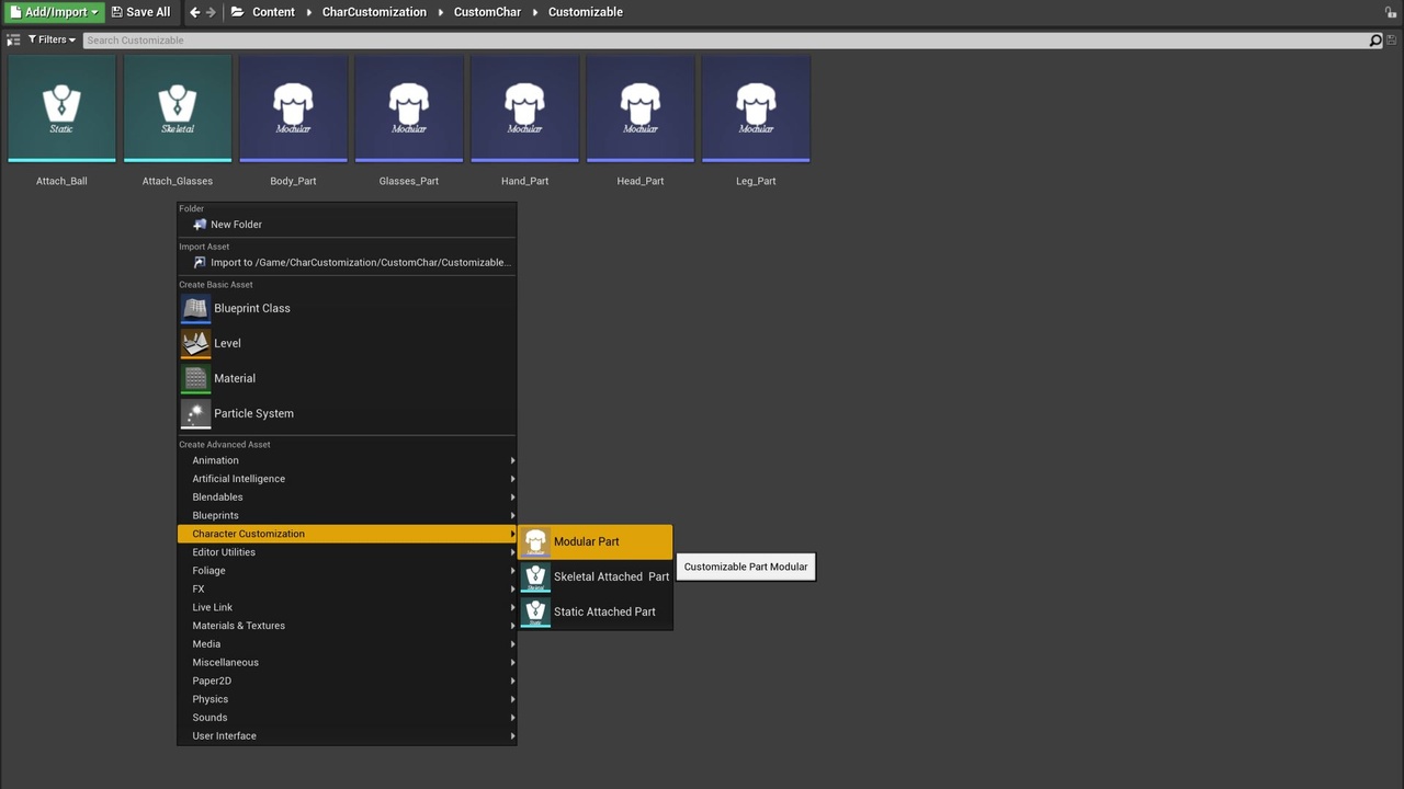 Media 1 for listing Modular Character Customization