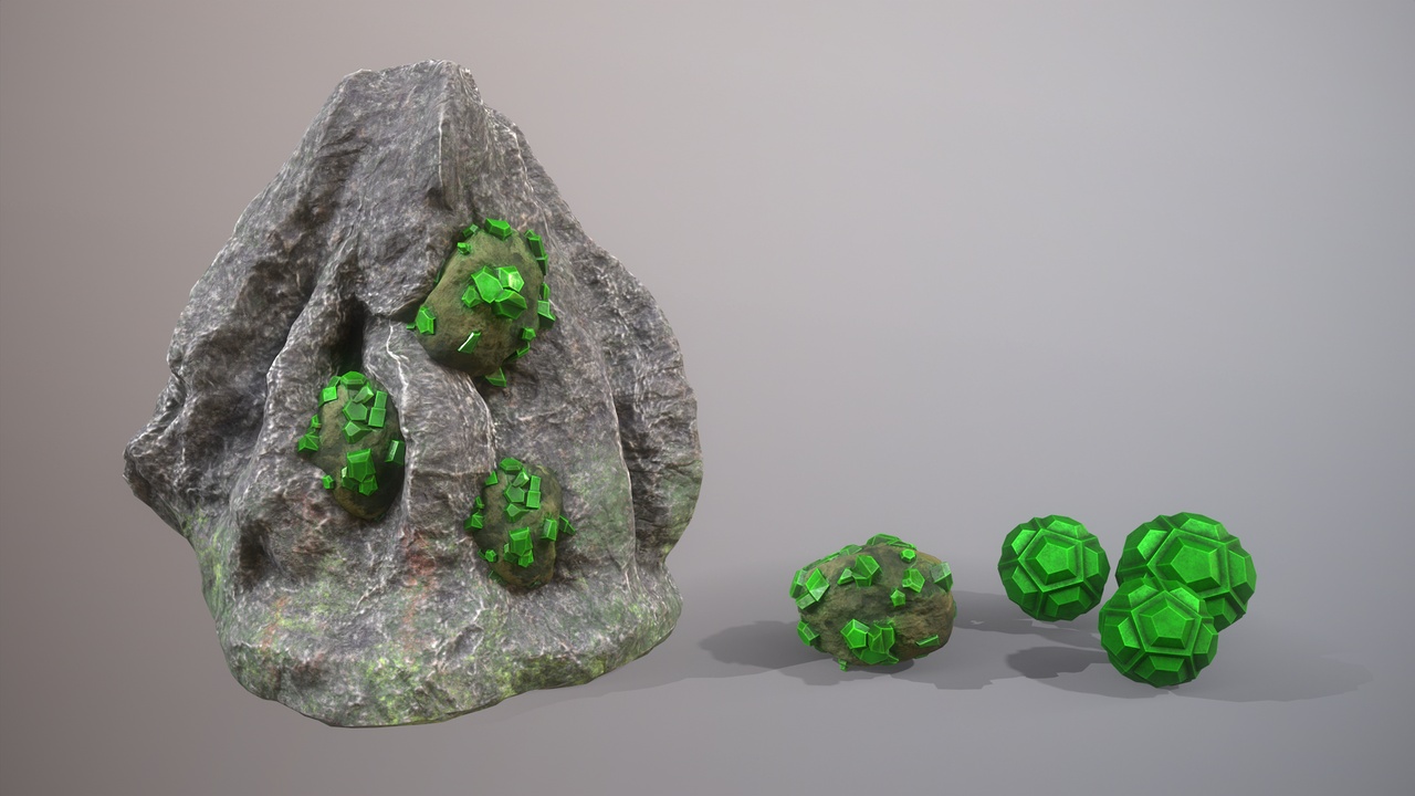 Media 1 for listing Crystal uranium ore and crystal deposit resource