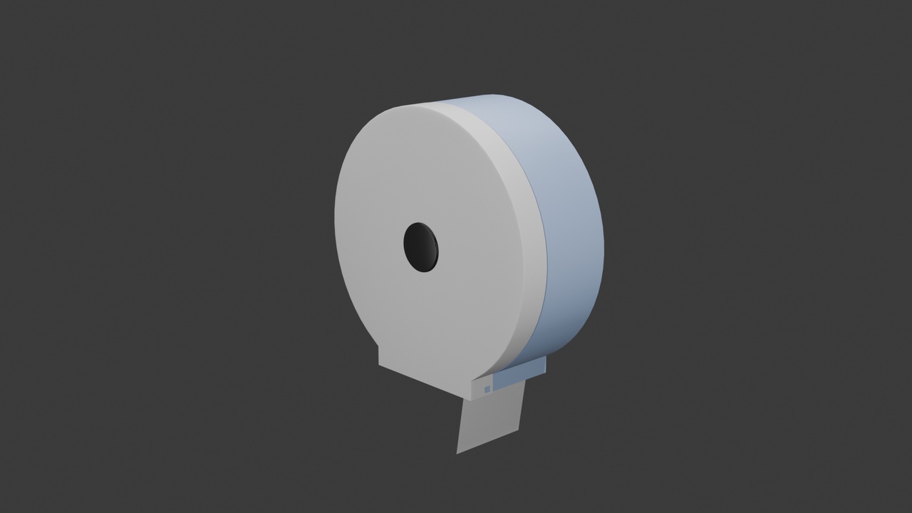 Media 1 for listing 纸巾盒 tissue box（blender+fbx）