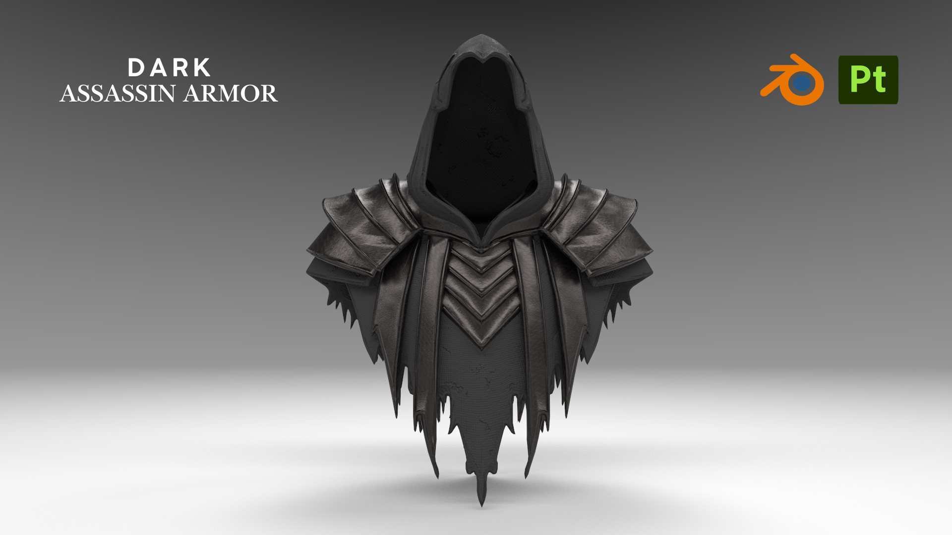 Deep Shadow Set Dark Shadow Assassin Armor | Fab