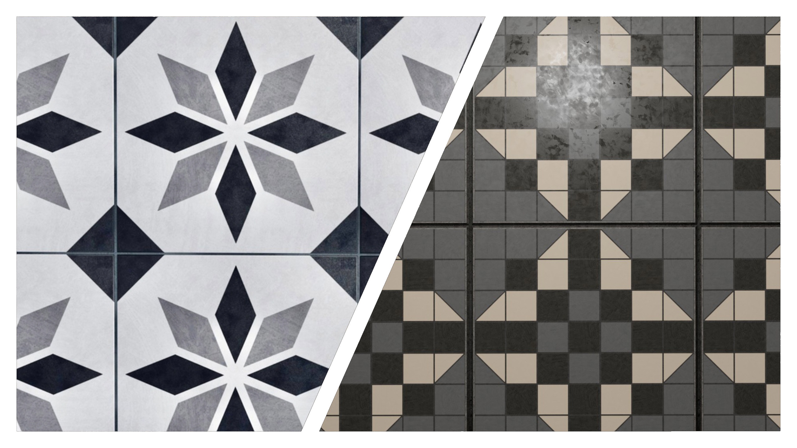 Media 1 for listing Bathroom Floor Tiles 3D Model Combo