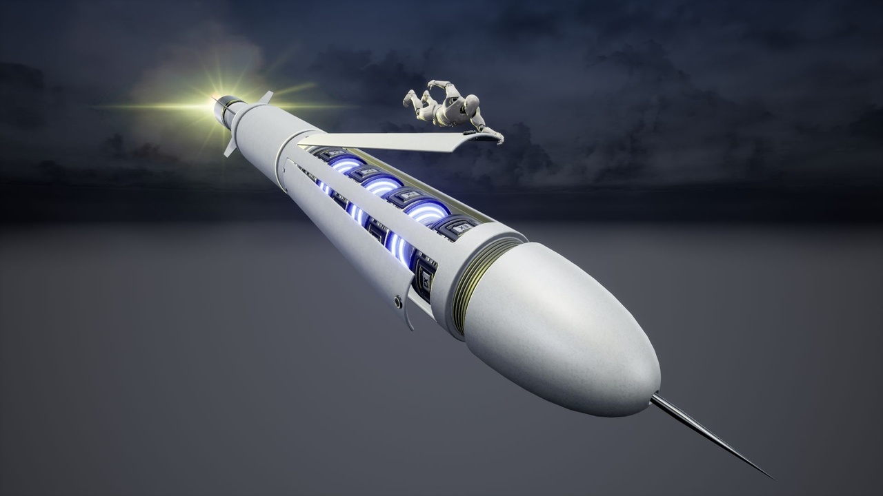商品 SciFi Driveable Missile 的媒体 1