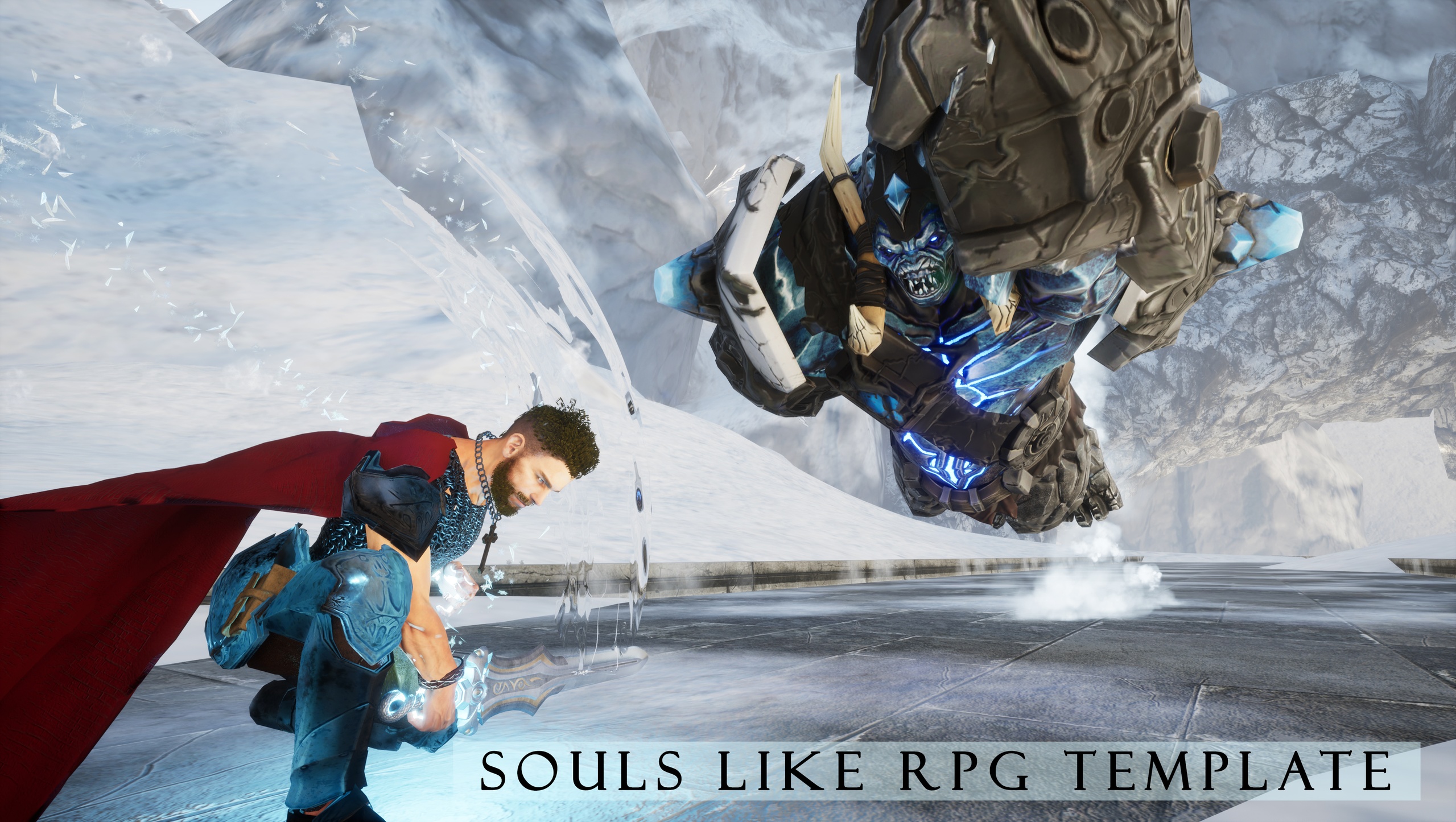 Media 1 for listing Souls-Like RPG Template