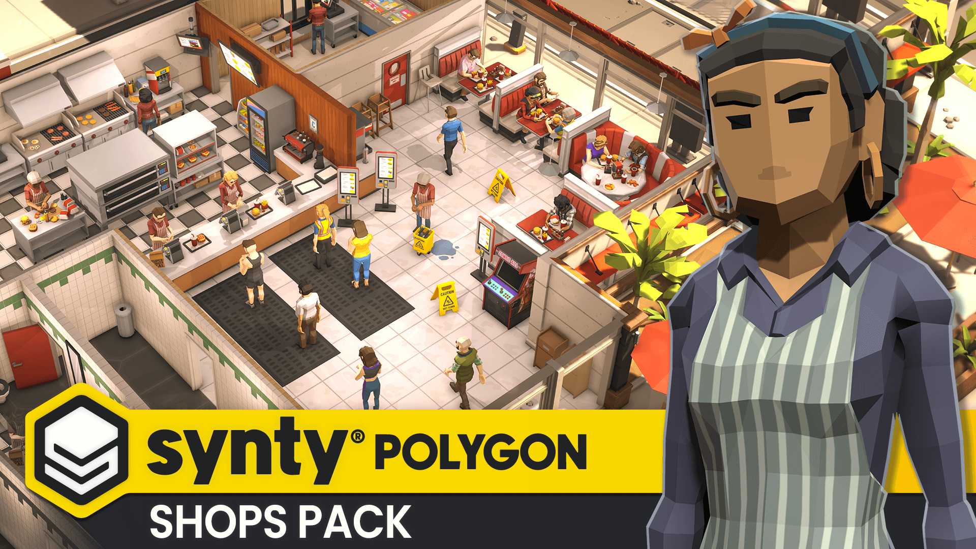 POLYGON - Shops Pack | Fab
