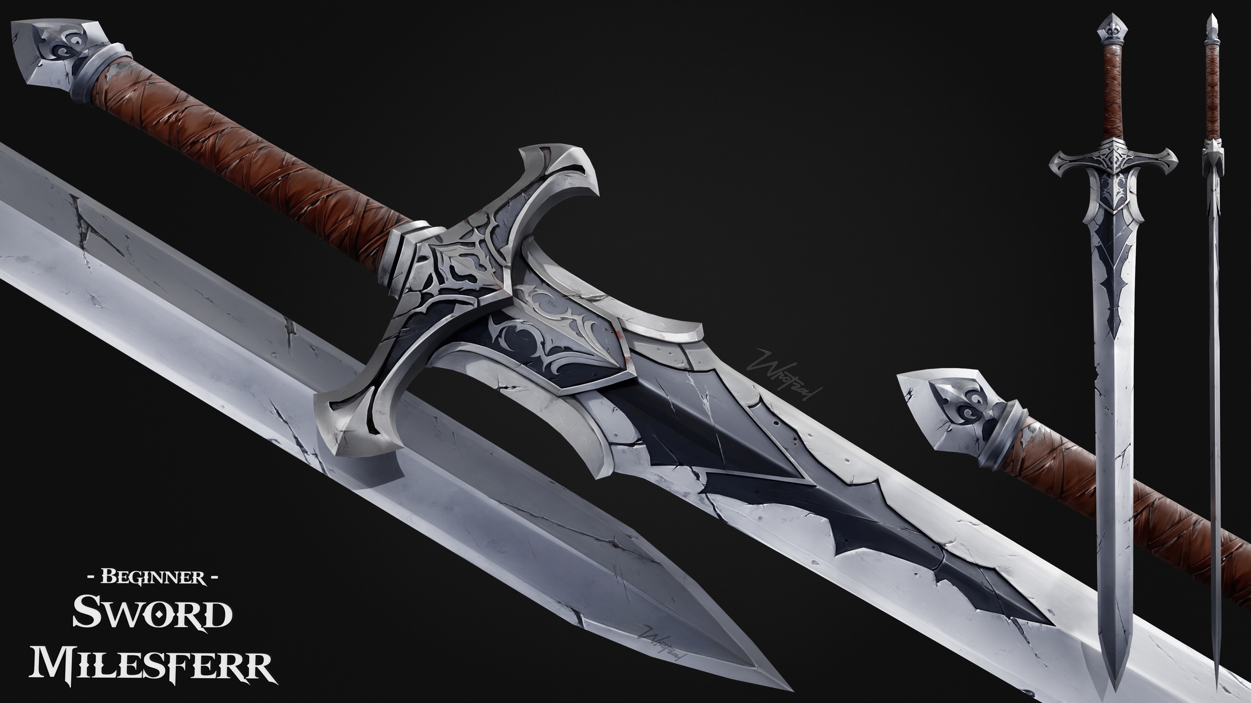 Media 1 for listing Sword Milesferr [Stylized Fantasy]