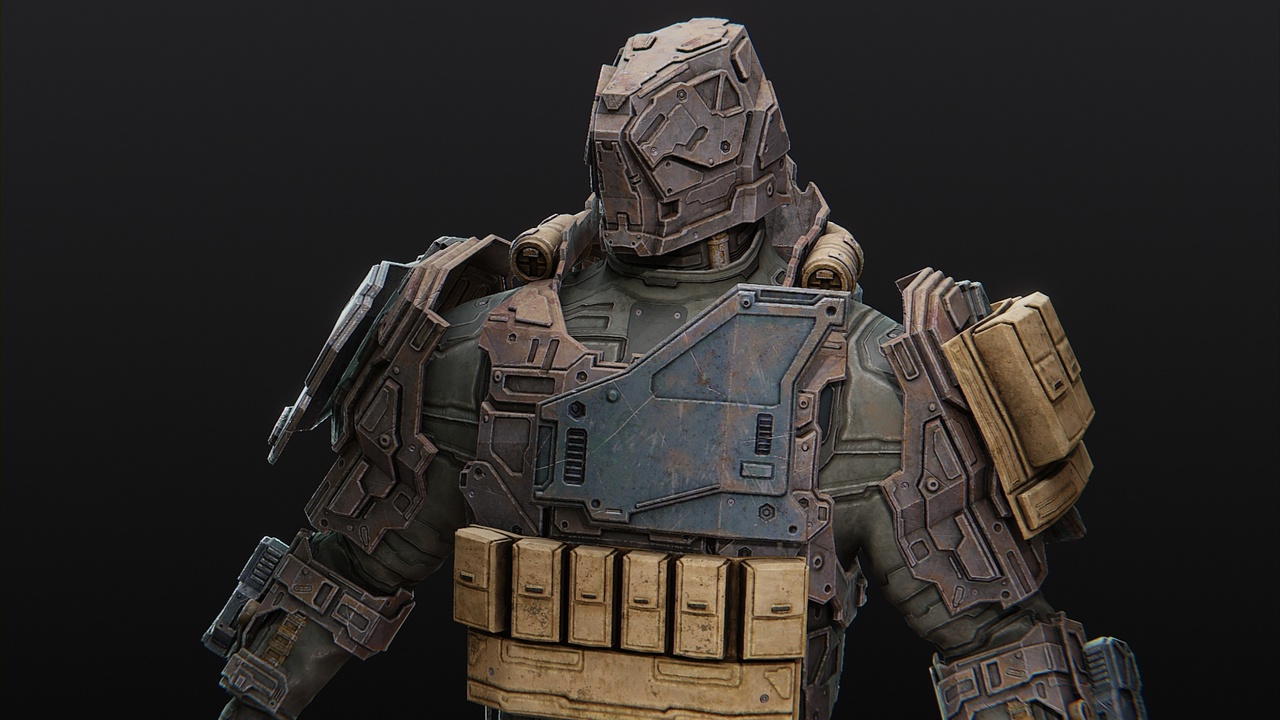 Media 1 for listing Cyborg infantry 5
