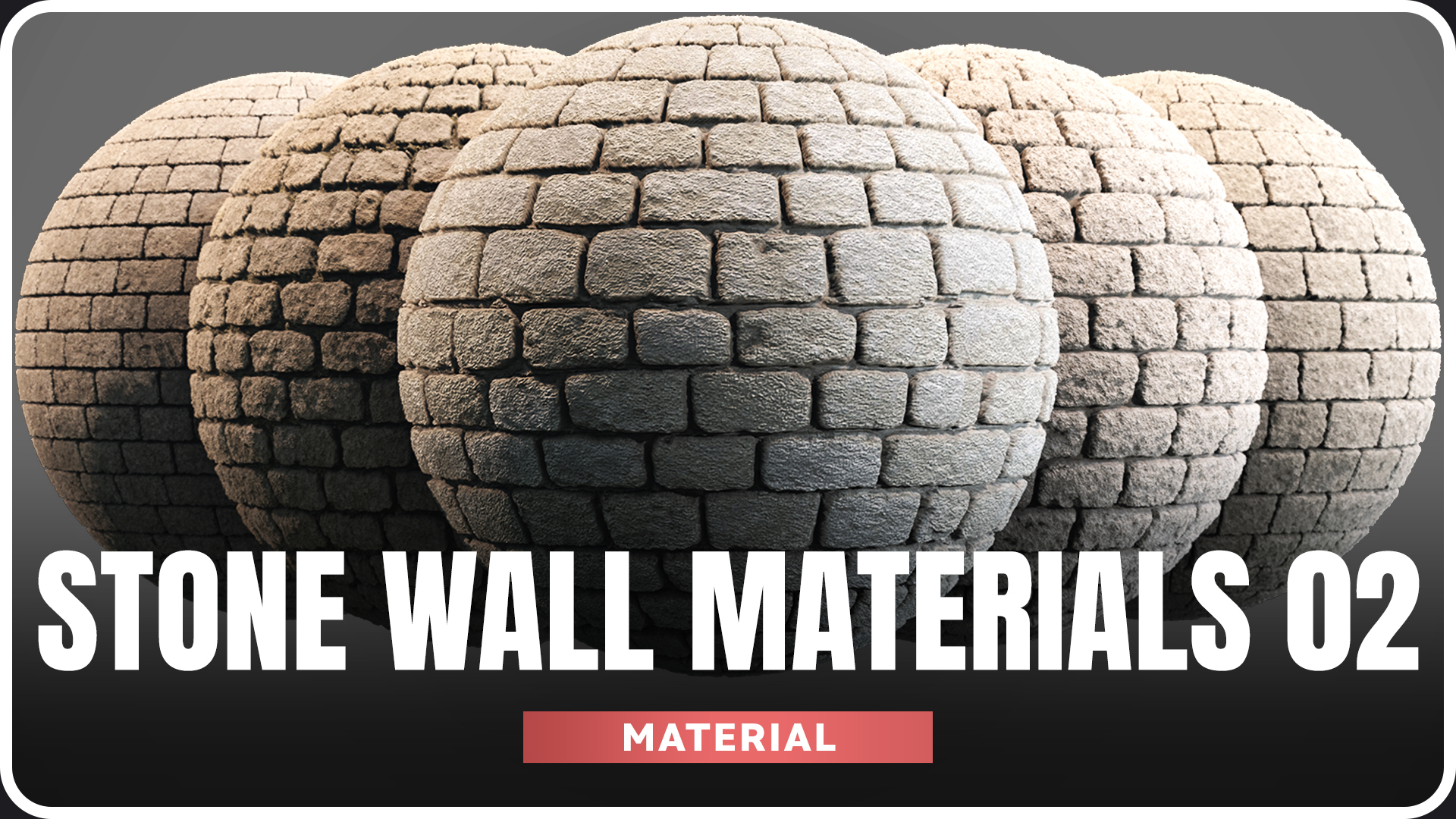 Stone Wall Material Pack Vol 02 - High-Quality PBR Texture Collection | Fab