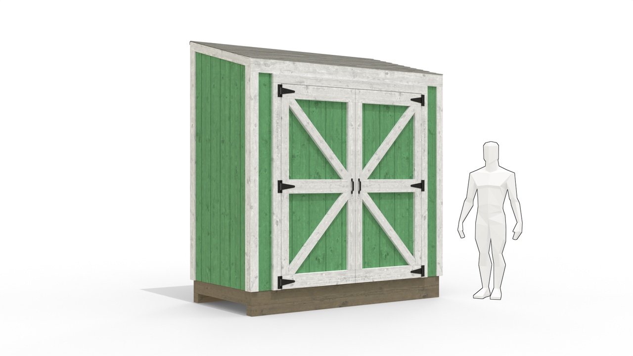 Media 1 for listing Lean-To Shed 4x8