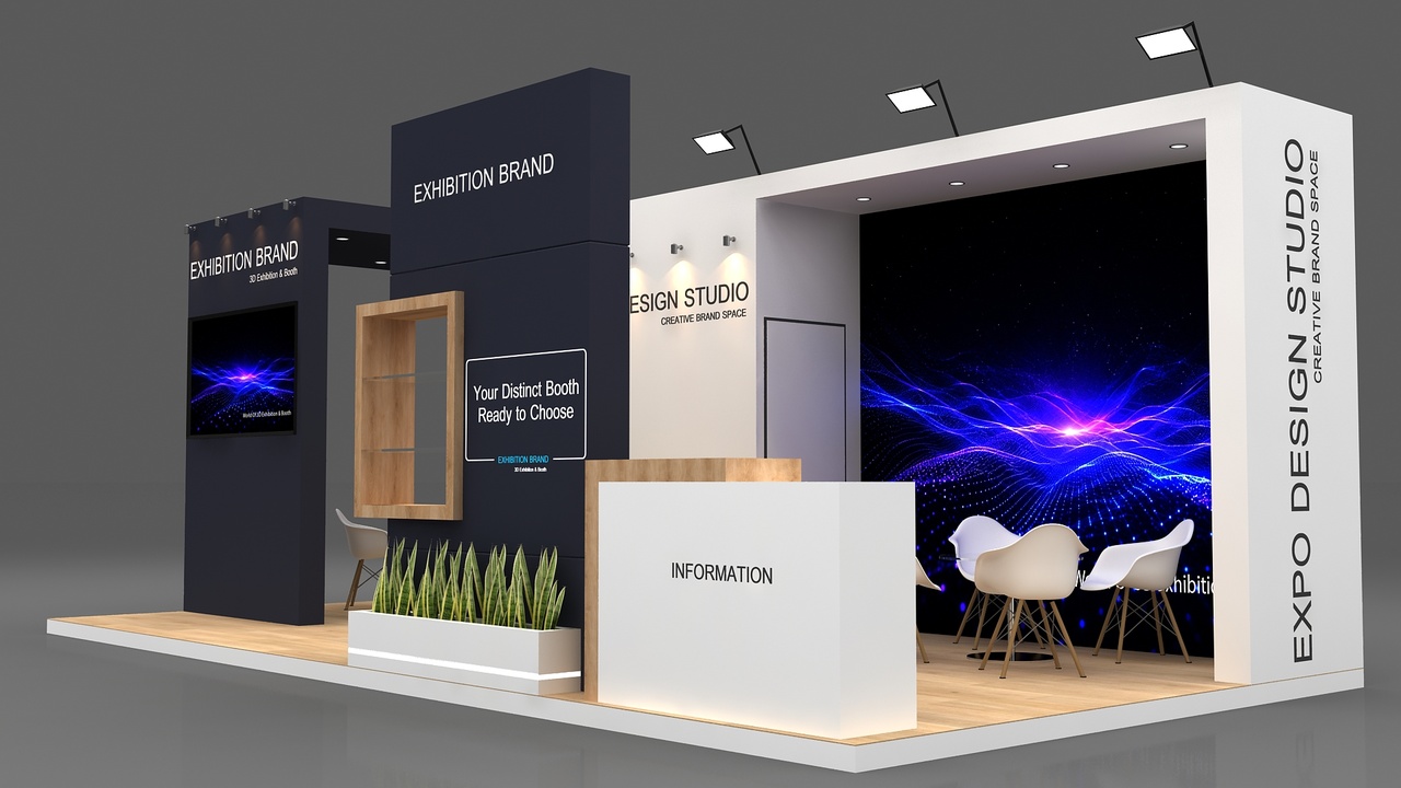 Media 1 for listing exhibition stall booth