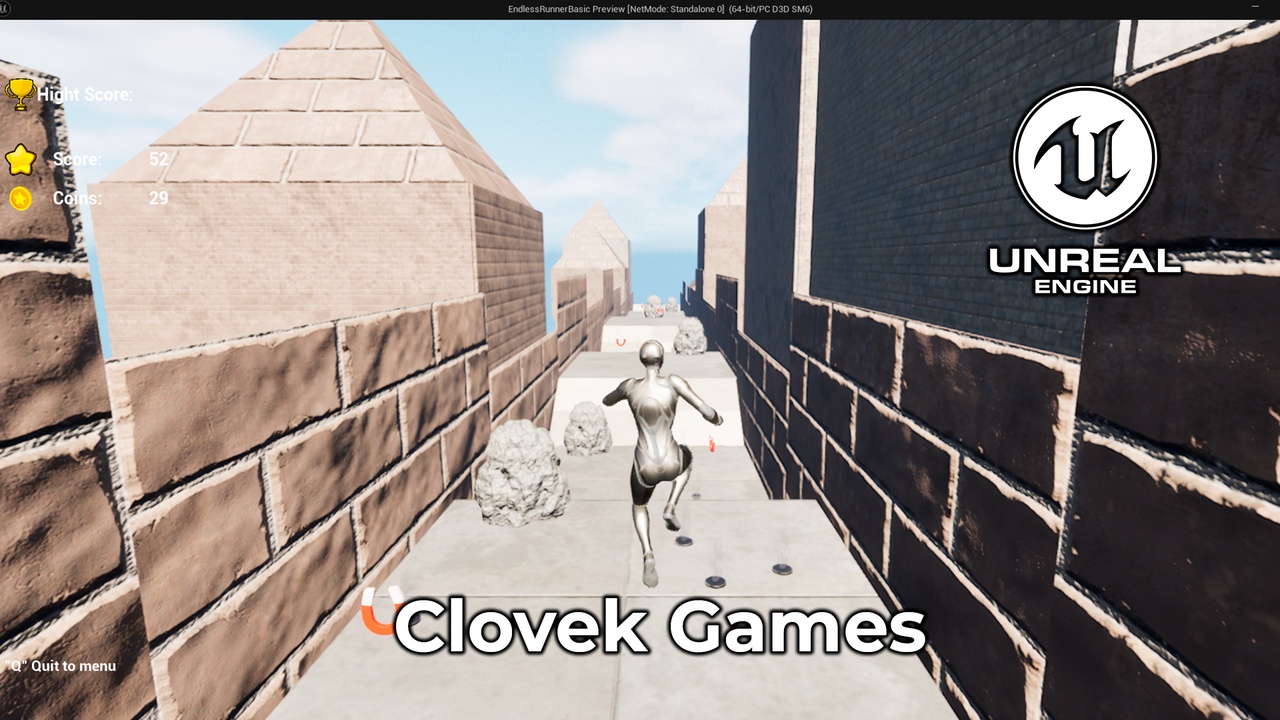 Медиа 1 для объявления Endless Runner Basic