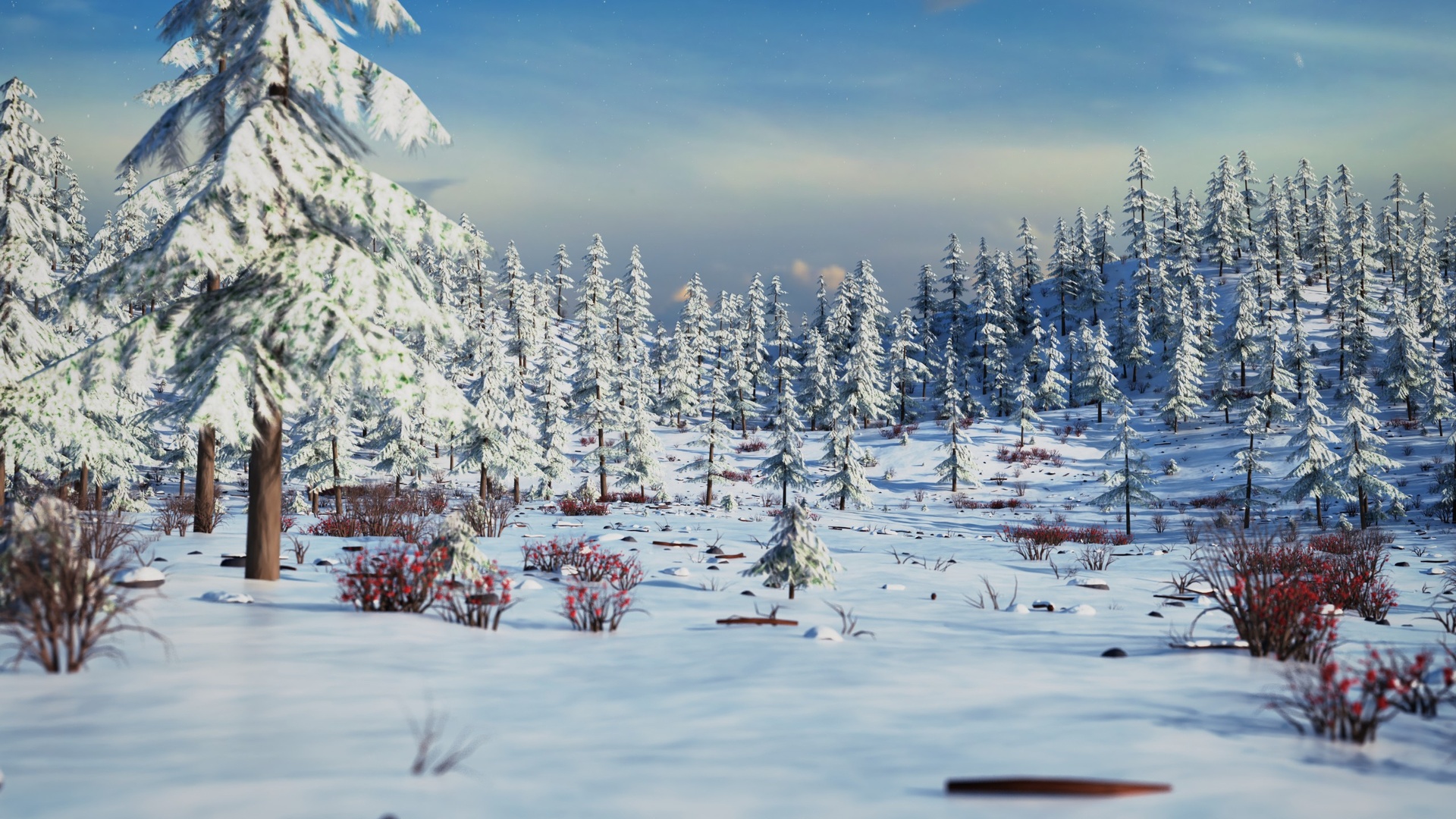 Media 1 for listing Winter Forest Environment
