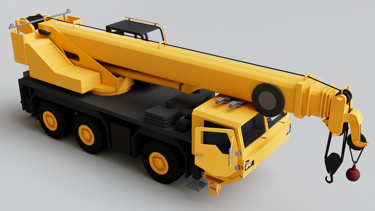 Media 1 for listing Truck Mounted Mobile Crane Heavy Machinery Construction Vehicle