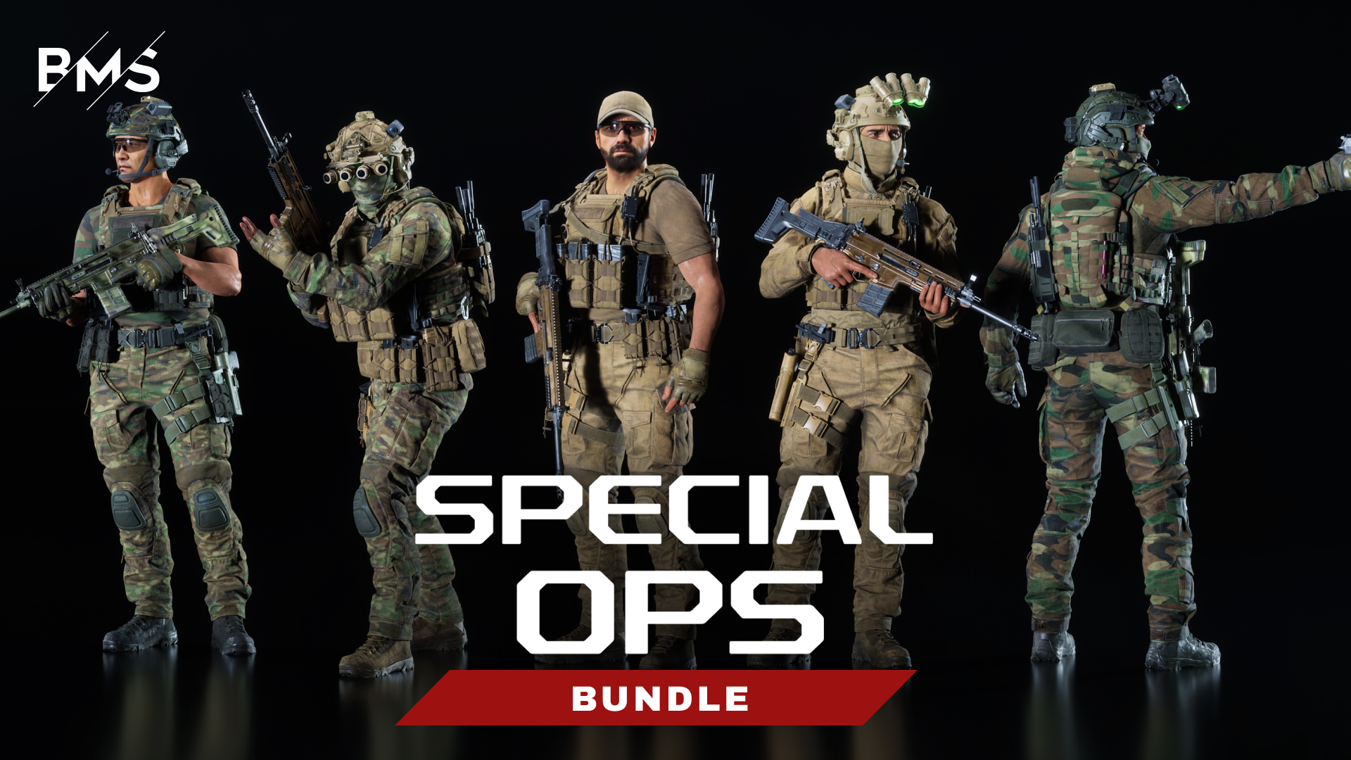 Special Ops - Modular Character Bundle | Fab