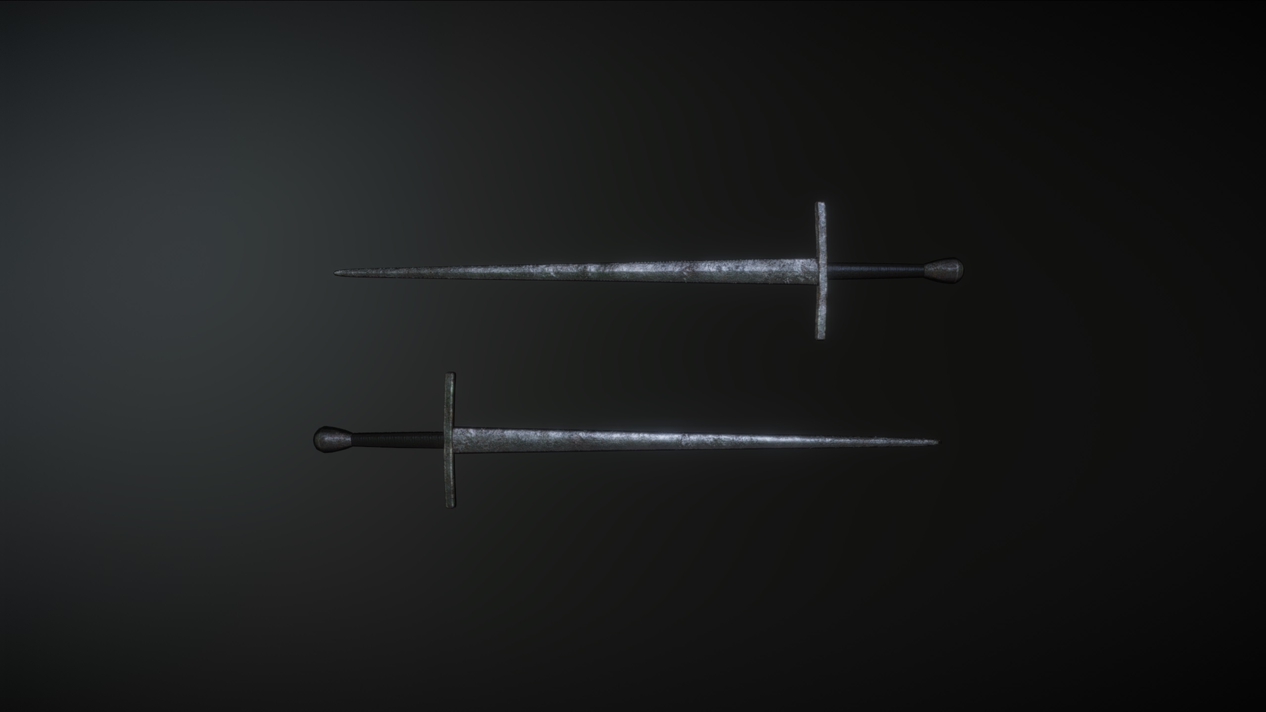 Rusty Hand-and-a-Half Sword | Fab