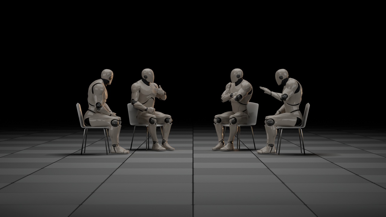 Media 1 for listing Talking While Sitting v1 — A High-Quality Character Animation Pack