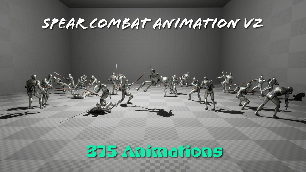 Media 1 for listing Spear Combat Animation V2