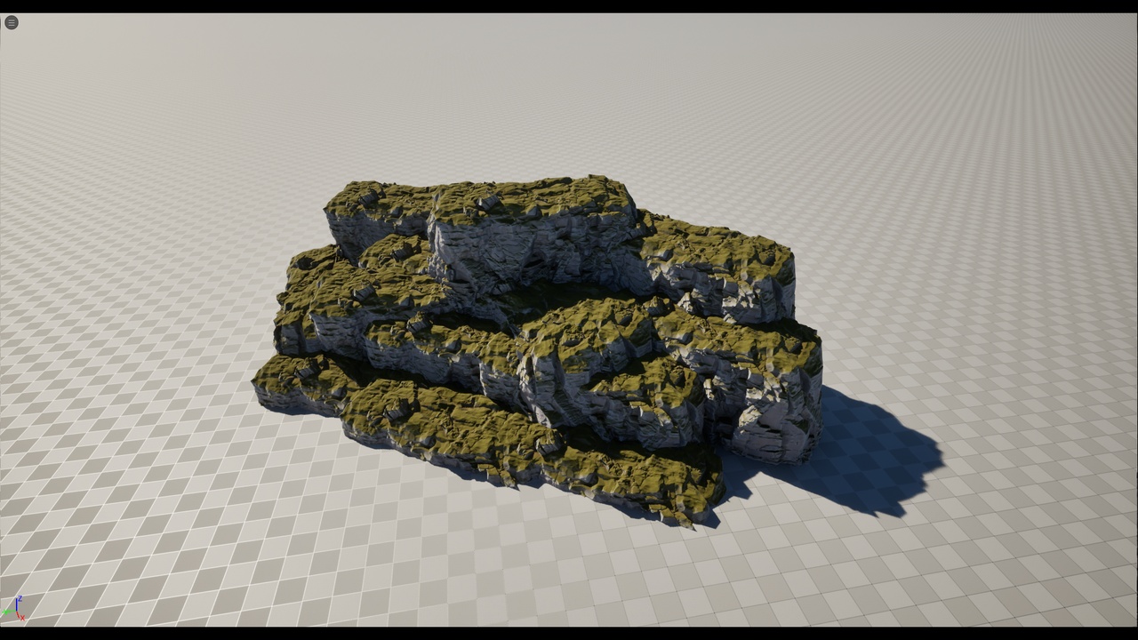 Styized Cliff Rocks Modular Customizable Stylized Rocks & Cliffs | Fab