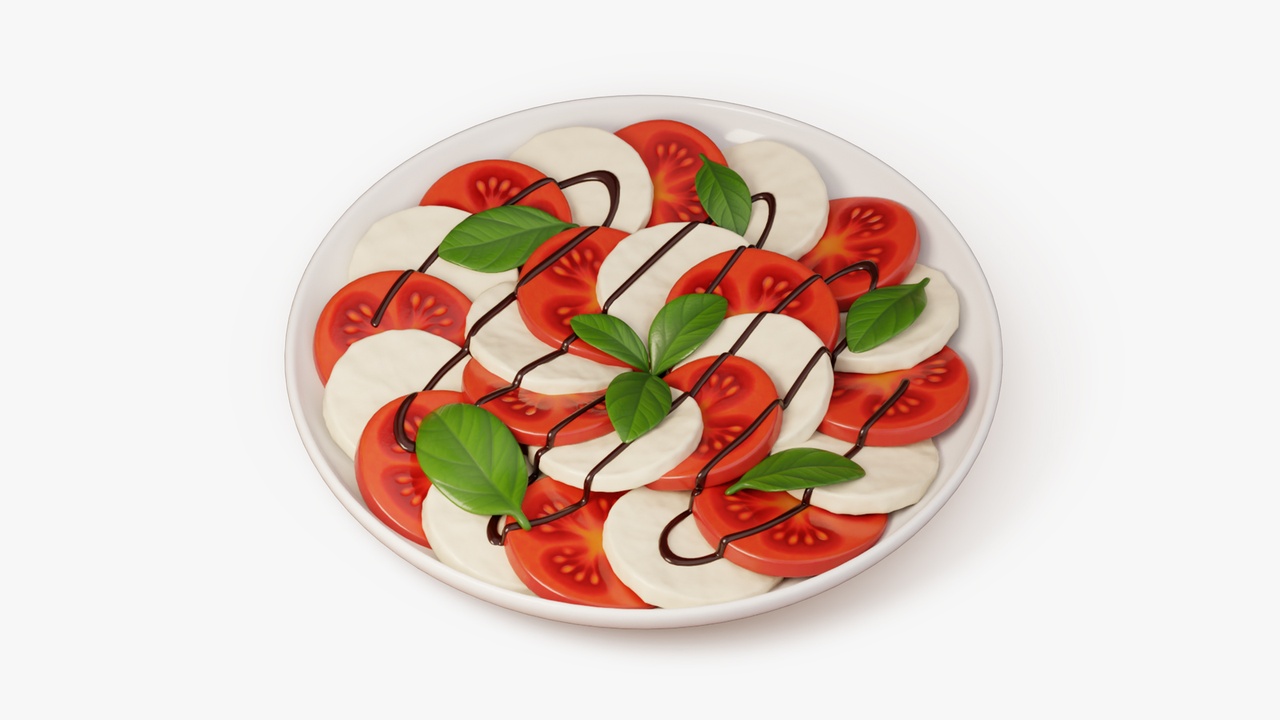 Media 1 for listing Caprese Salad Plate