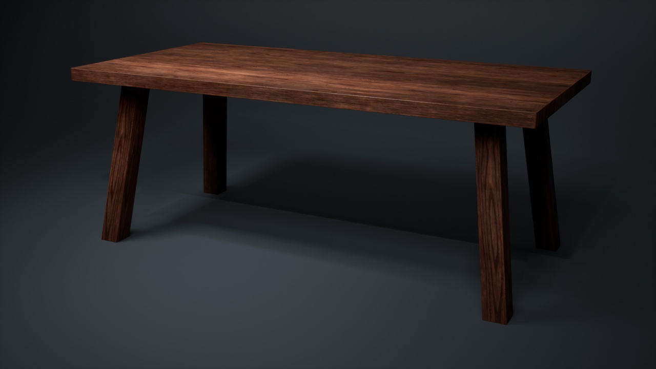 Media 1 for listing Modern Wooden Table