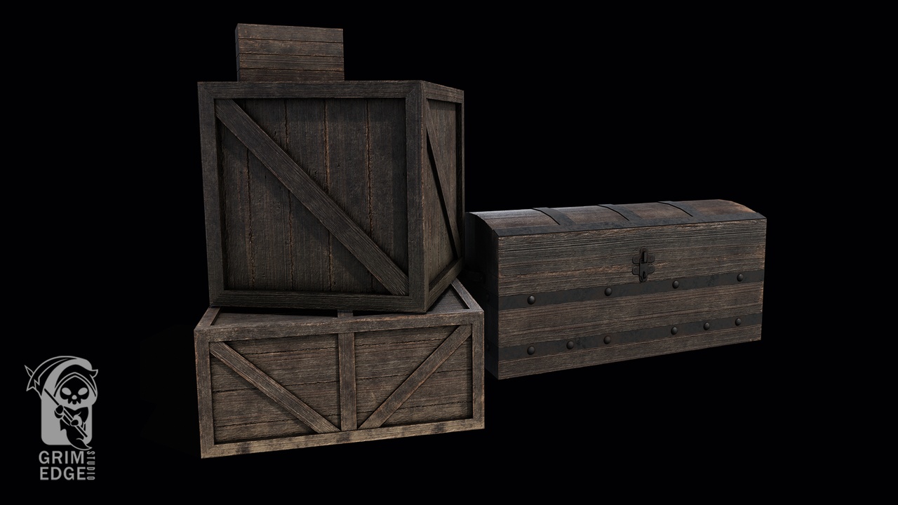 Media 1 for listing Crates and chest