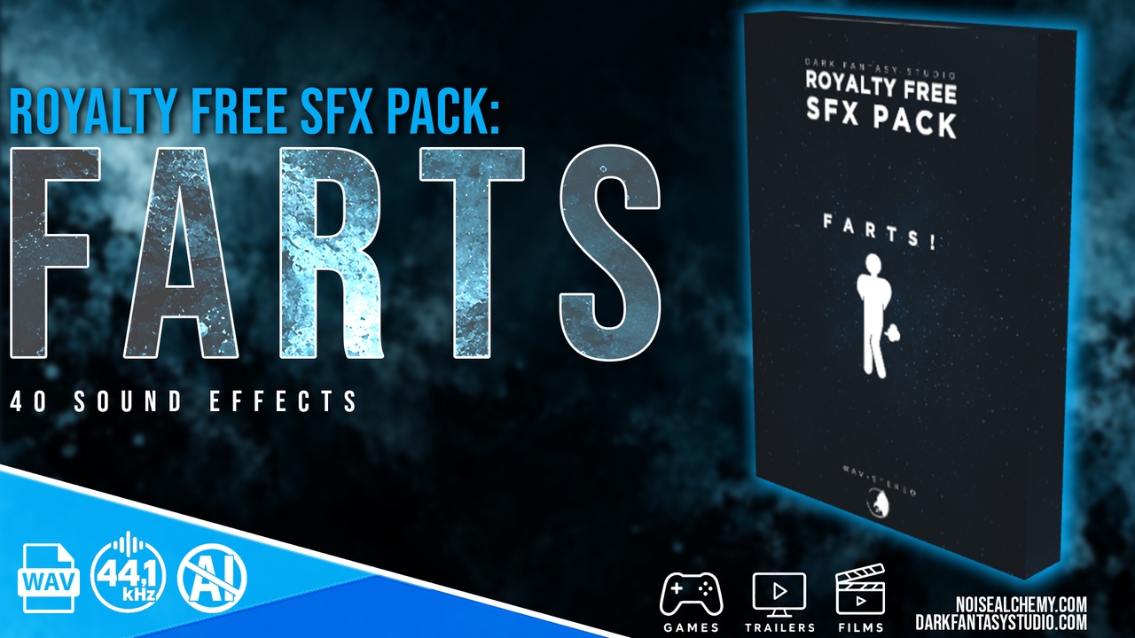 Media 1 for listing FARTS – 40 Vocal Sound Effects