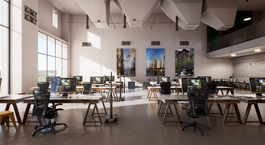 Office Interior - Archinteriors Vol 1 Scene 5 | Fab