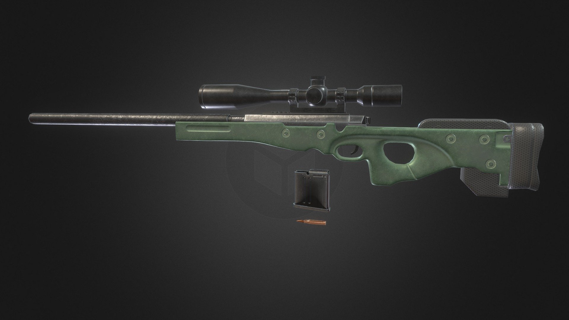 AWM Sniper Rifle | Fab