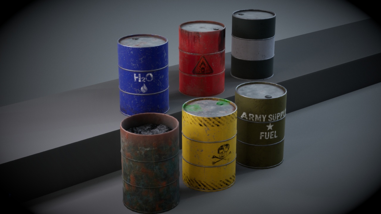 Media 1 for listing Industrial Barrels Pack