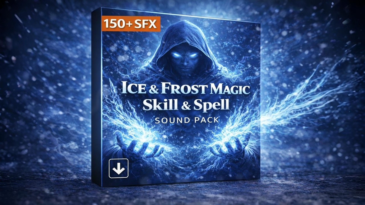 Media 1 for listing Ice & Frost Magic Skill Spell Sound Pack