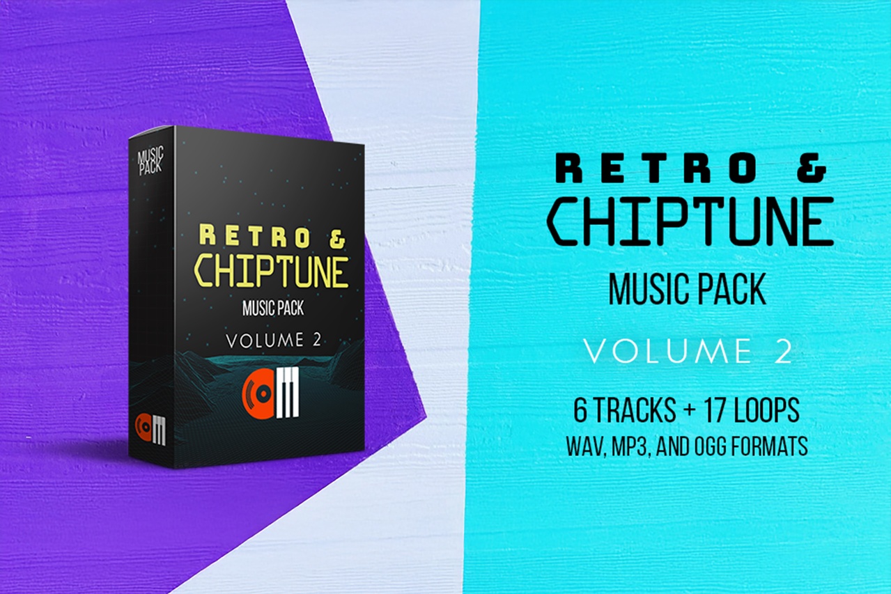 Media 1 for listing Retro & Chiptune Music Pack - Vol. 2