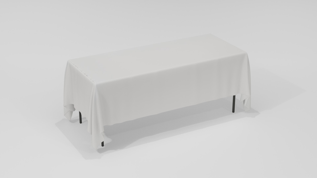 Media 1 for listing Wooden Table 3D Model – Low Poly Furniture
