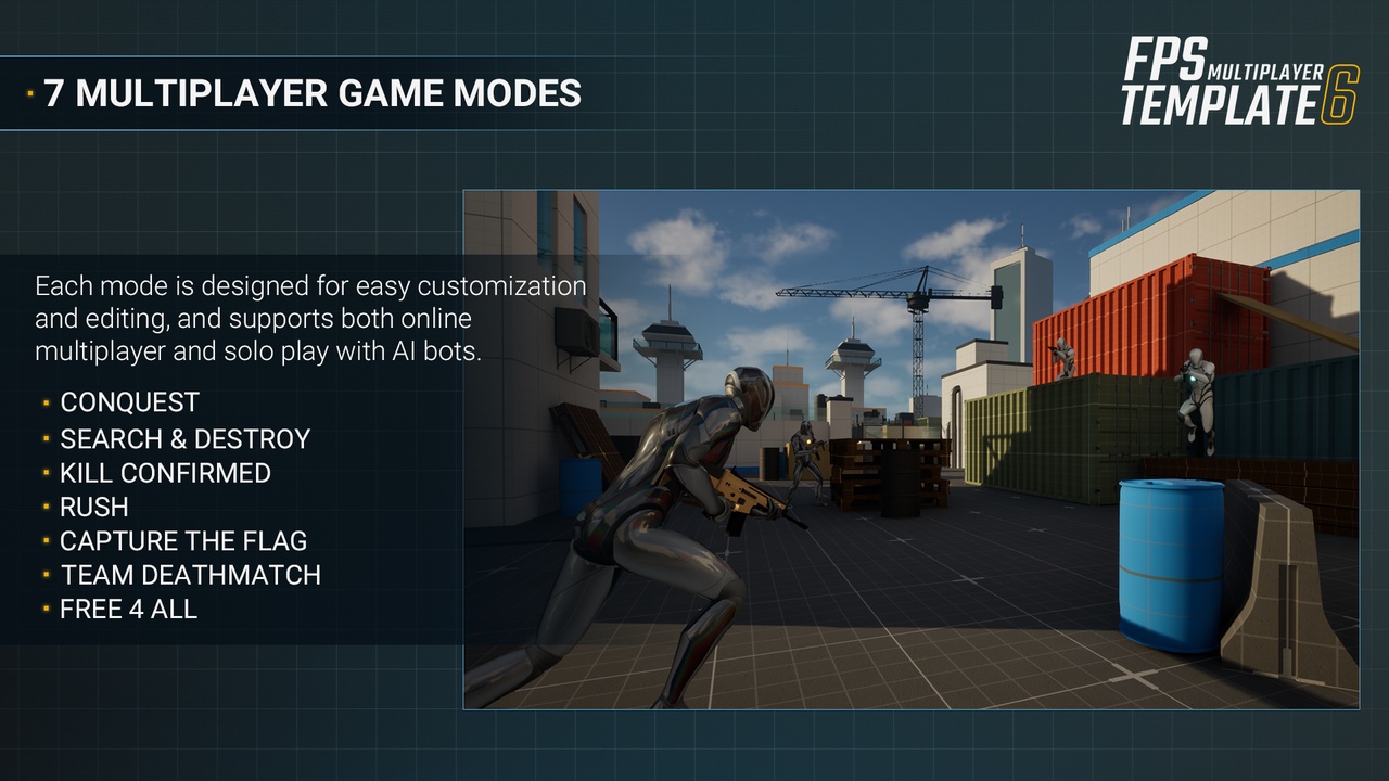 FPS Multiplayer Template 6