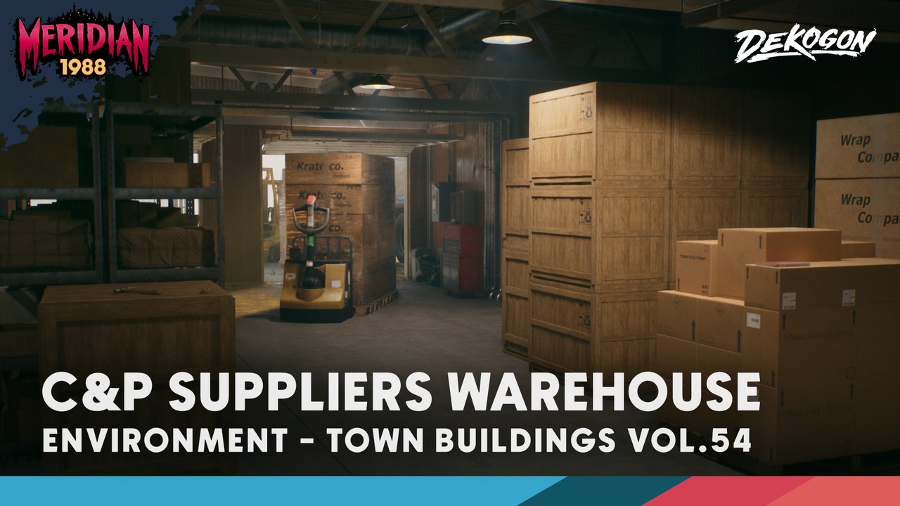 Media 1 for listing Meridian 1988: C&P Suppliers Warehouse - Modular Environment (VOL 54)