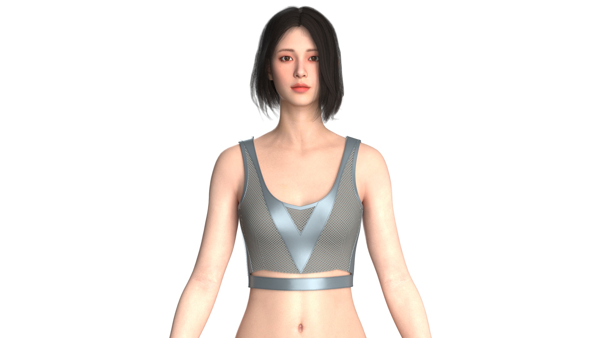 Media 1 for listing Girls Bralette Tops - Mesh | High Poly