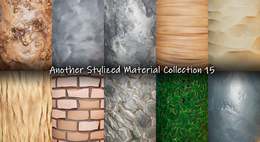 Another Stylized Material Collection 15 | Fab