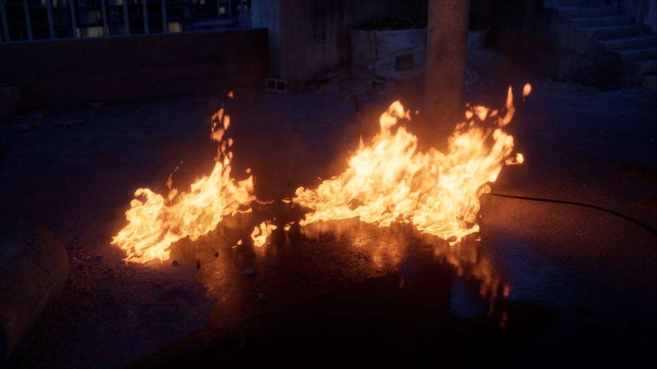 Media 1 for listing Cinematic Ground Fire 01