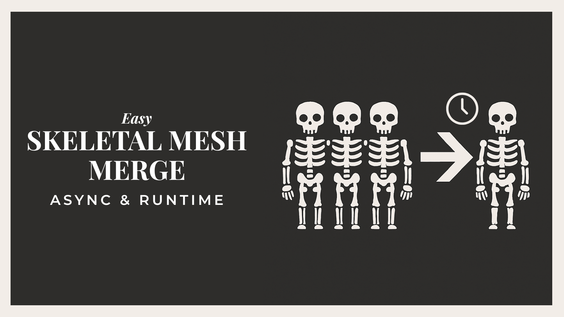 Easy Skeletal Mesh Mesh Merge Async | Fab