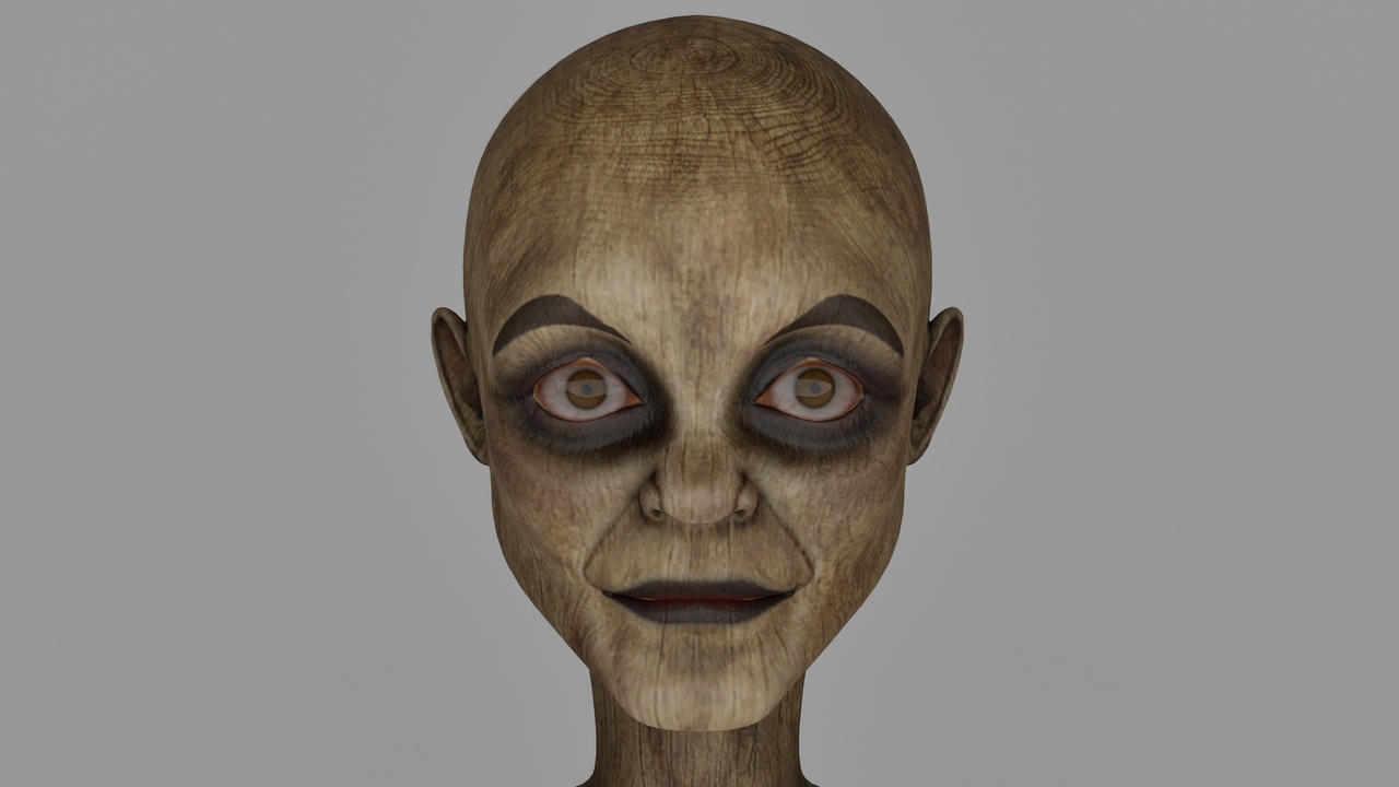 Multimedia 1 dla listy Wooden puppet | Metahuman Editable Character