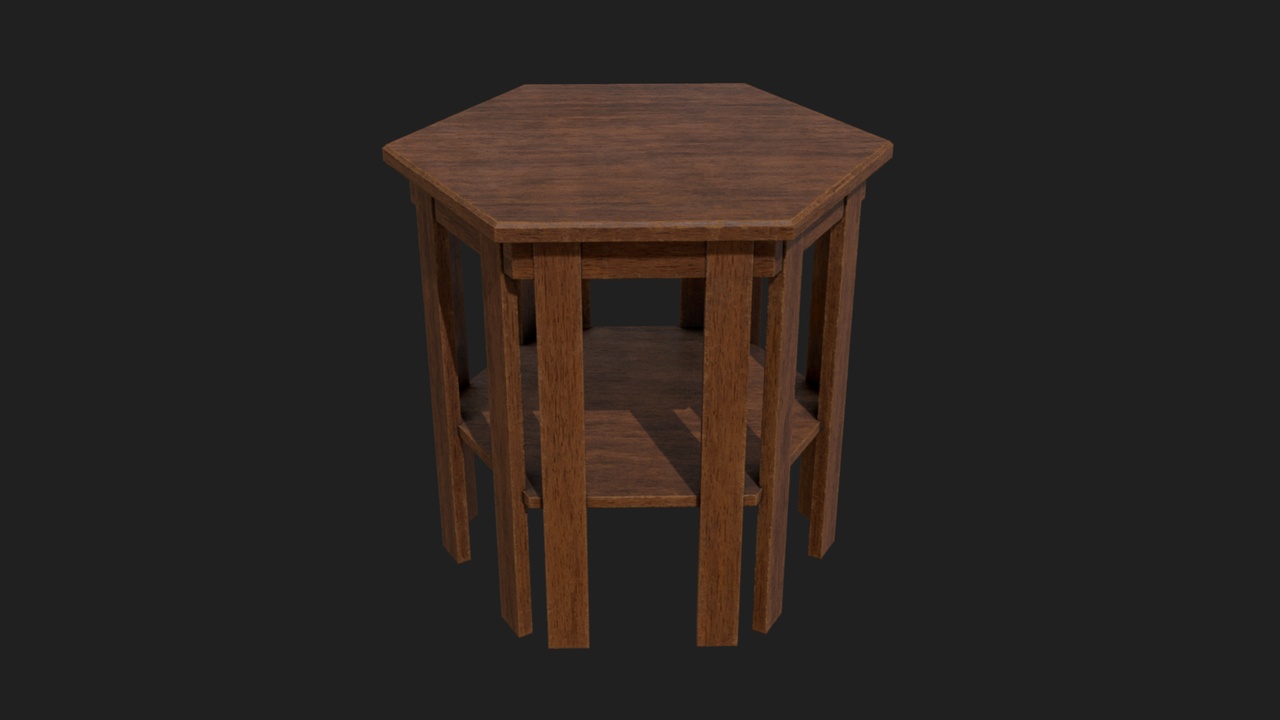 Media 1 for listing Hexagonal Table