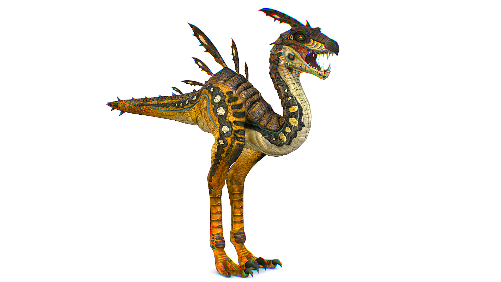 Mutant Raptor Rng Raptor Axe Beak Dinosaur Creature Lizard Pet Alien Monster Mutant Bird ...